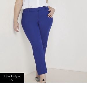Eloquii Katy Double Weave Pant